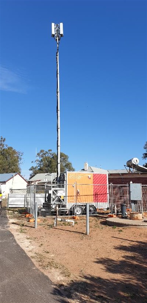 Telstra Cell On Wheels