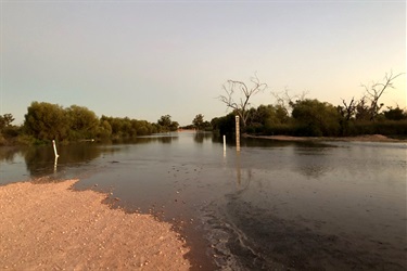 Tilpa area flooding